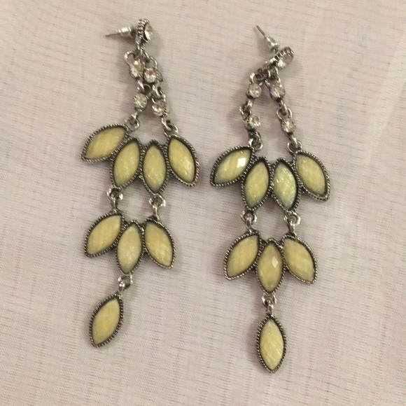 Post Dangle Statement Earrings (M) - Picture 1 of 4